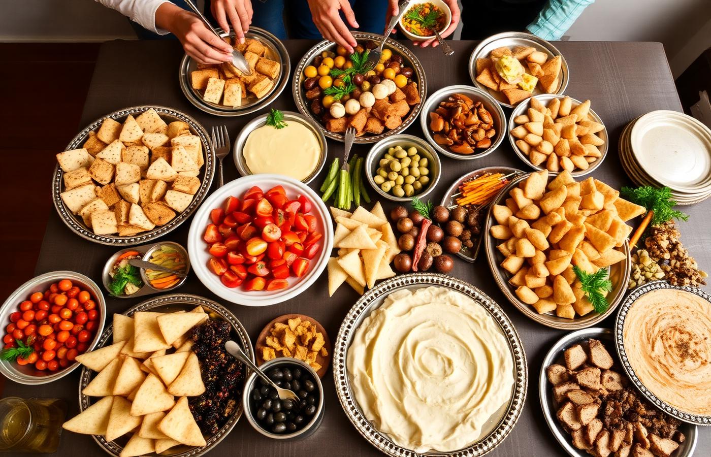 Catering spread